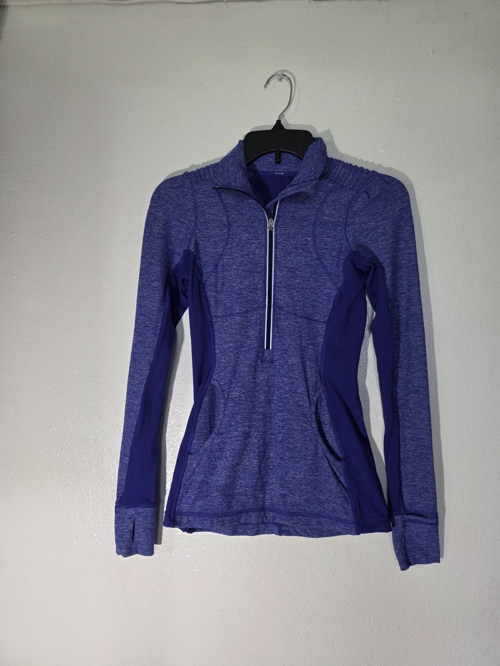 lululemon athletica Purple Half-Zip Performance Top